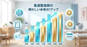 【2026年最新】柔道整復師の平均年収・手取り相場｜年代・経験年数・地域別の給与実態