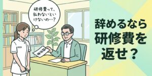鍼灸院を辞めると研修費を返せと言われたら｜違法になる基準